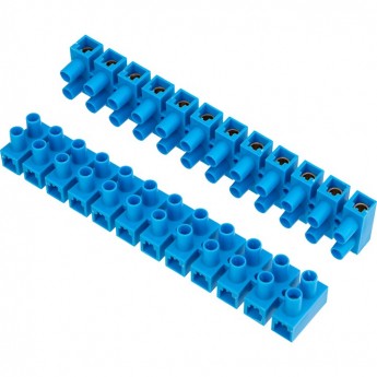 Клеммная колодка REXANT KВ-35 10-35 винтовая синий, 10 шт. Клеммная колодка REXANT KВ-35 10-35 винтовая синий, 10 шт.