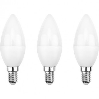Лампа светодиодная REXANT CN 7.5 Вт E14 2700 K, 3 шт. Лампа светодиодная REXANT CN 7.5 Вт E14 2700 K, 3 шт.