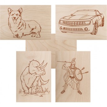 Набор REXANT НАБОР №2 доски для выжигания, 148х210 мм (А5), 5 шт. Набор REXANT НАБОР №2 доски для выжигания, 148х210 мм (А5), 5 шт.