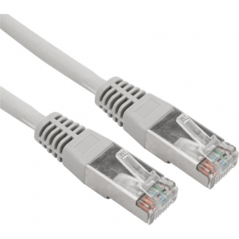 Патч-корд REXANT F/UTP 5e, RJ45-RJ45, экранированный, 26AWG, LSZH, серый, 3 м Патч-корд REXANT F/UTP 5e, RJ45-RJ45, экранированный, 26AWG, LSZH, серый, 3 м