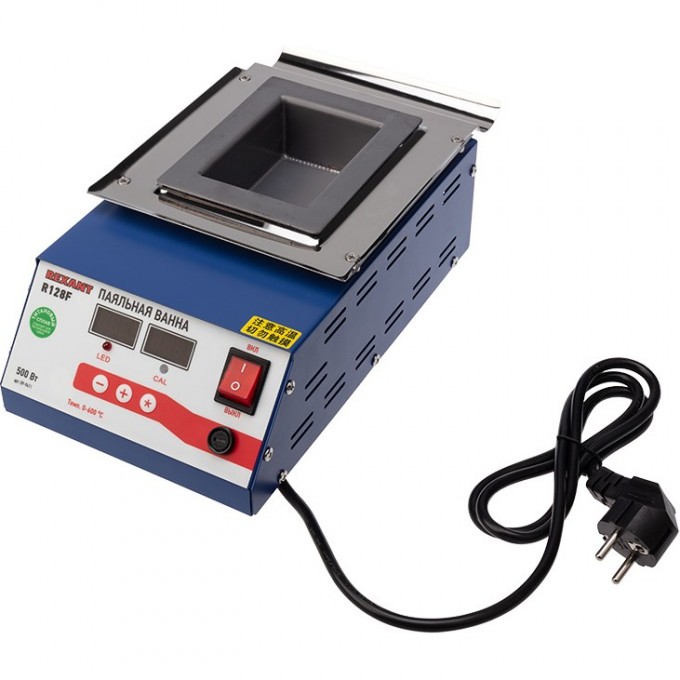 Паяльная ванна REXANT R128F 500 Вт бессвинцовая цифровая 09-9411 Паяльная ванна REXANT R128F 500 Вт бессвинцовая цифровая 09-9411