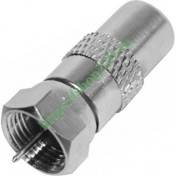 Переходник REXANT штекер F – штекер TV