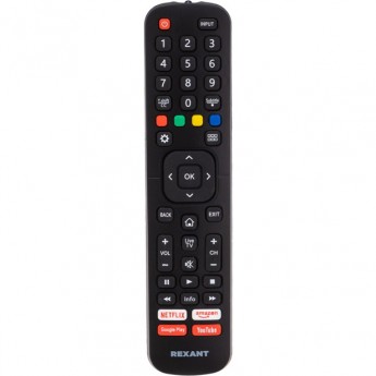 Пульт универсальный REXANT для телевизора Hisense Пульт универсальный REXANT для телевизора Hisense