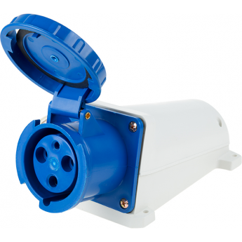 Розетка REXANT 11-8915 133 стационарная 2Р+РЕ 63А 220В IP67 Розетка REXANT 11-8915 133 стационарная 2Р+РЕ 63А 220В IP67