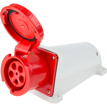 Розетка REXANT 11-8917 135 стационарная 3Р+РЕ+N 63А 380В IP67 Розетка REXANT 11-8917 135 стационарная 3Р+РЕ+N 63А 380В IP67