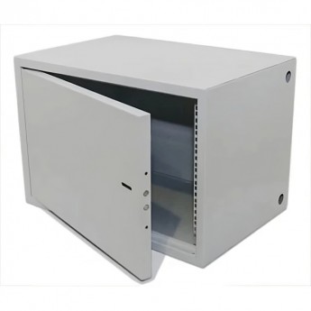 Шкаф настенный REXANT 19" антивандальный распашной 8U 600×400×450мм RAL 7035 Шкаф настенный REXANT 19" антивандальный распашной 8U 600×400×450мм RAL 7035