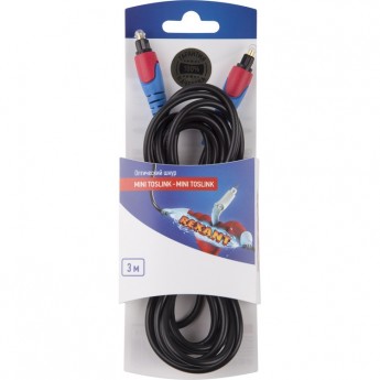 Шнур оптический REXANT TOSLINK 3М Шнур оптический REXANT TOSLINK 3М