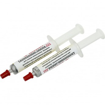Смазка силиконовая REXANT, модель 221, до +350 ℃, 2 мл, шприц