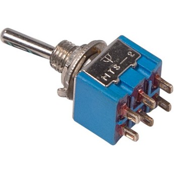 Тумблер REXANT MICRO 250V 3А (6c) двухполюсный Тумблер REXANT MICRO 250V 3А (6c) двухполюсный