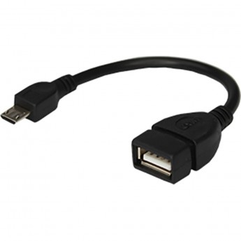 USB кабель REXANT OTG micro USB на USB шнур 0.15 м USB кабель REXANT OTG micro USB на USB шнур 0.15 м