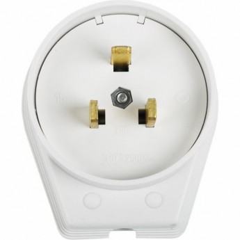 Вилка ВШ для электрической плиты REXANT 40А 250В 2Р+РЕ Вилка ВШ для электрической плиты REXANT 40А 250В 2Р+РЕ